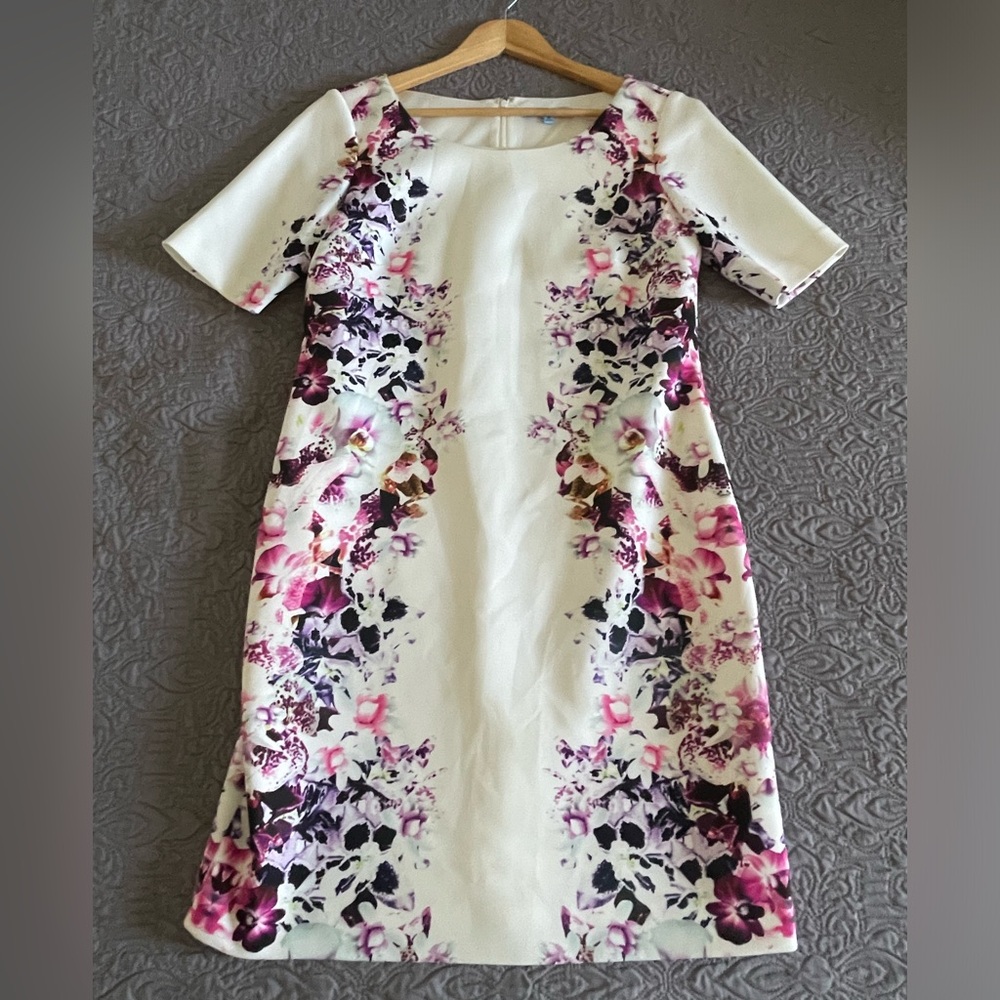 Antonio Melani white and floral dress